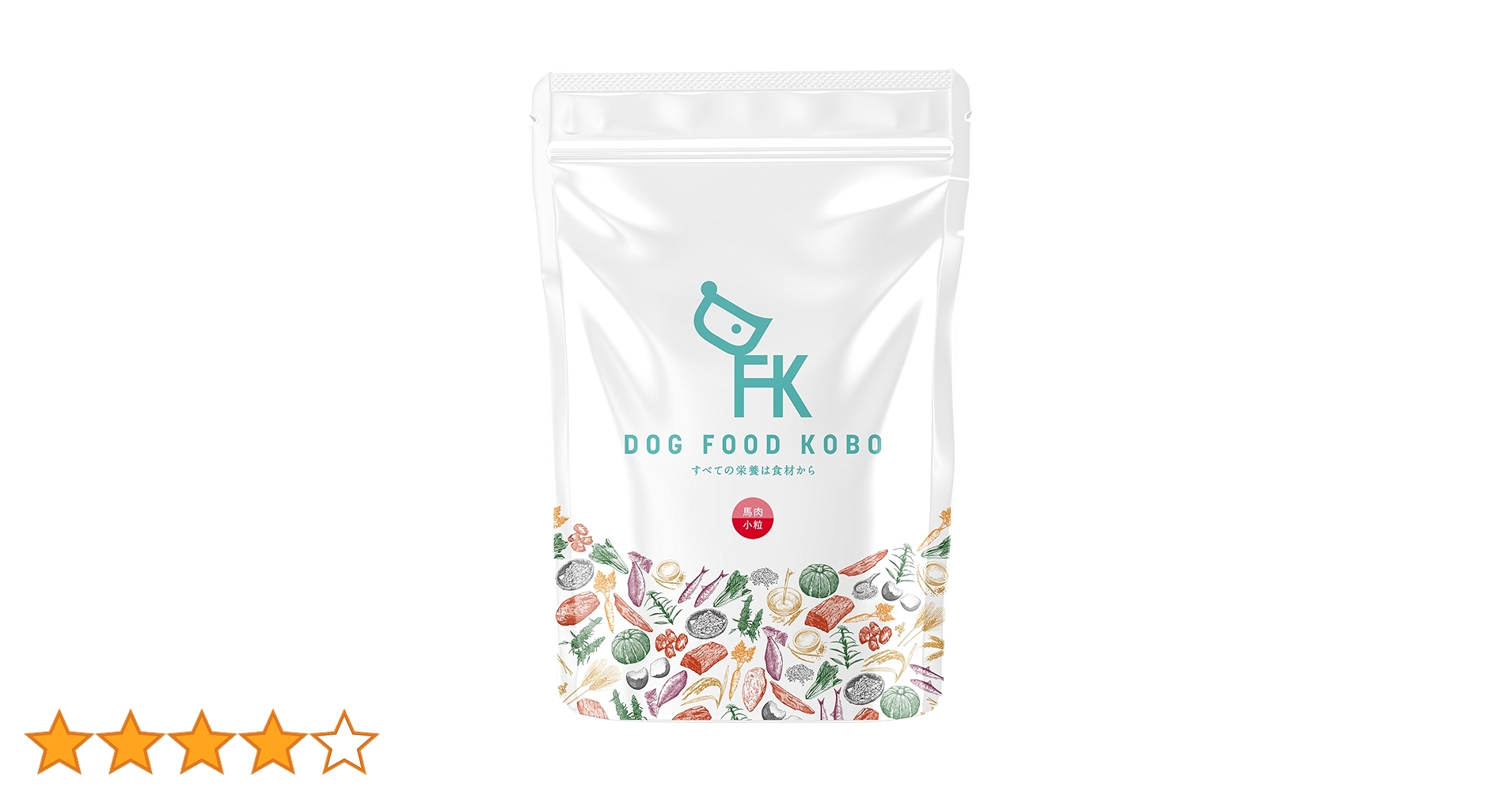 ドックフード工房☆犬用小粒馬肉700ｇ×4袋 ドックフード工房☆犬用小粒馬肉700g×4袋 Amazon